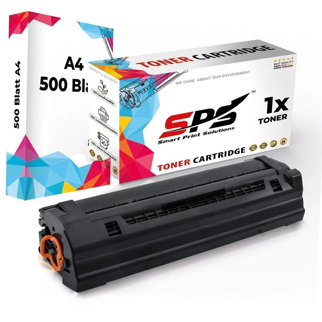 1x Toner 116L MLT-D116L Schwarz Kompatibel für Samsung Xpress M2670D + DIN A4 Druckerpapier 500 Blatt